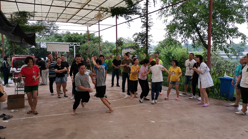 Newsletter on the first team building activity of key employees