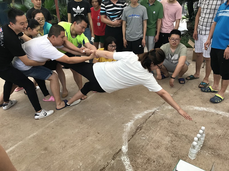 Newsletter on the first team building activity of key employees