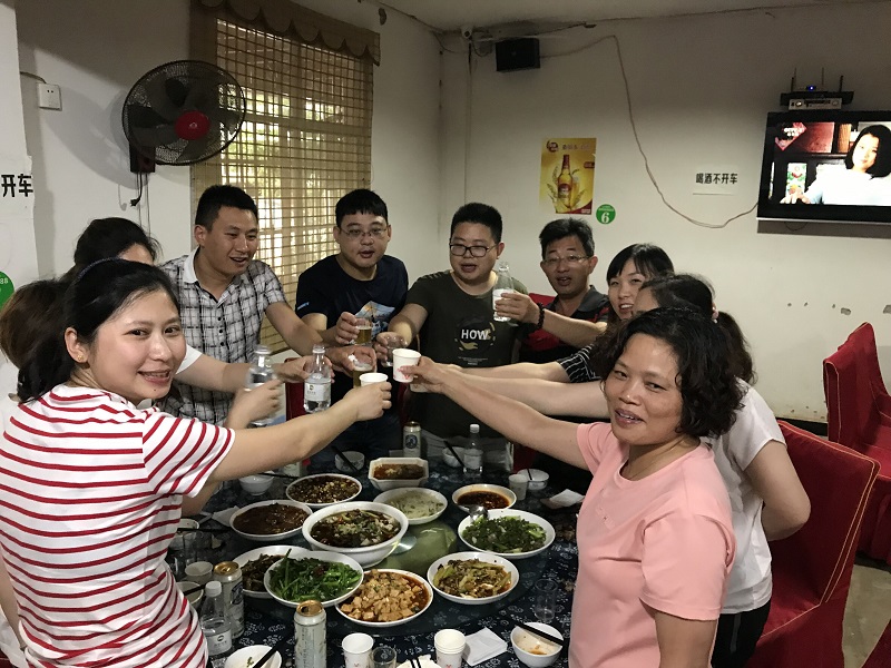 Newsletter on the first team building activity of key employees