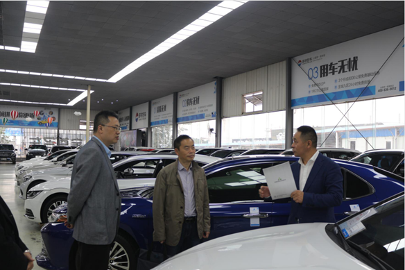 Warmly welcome the leaders of the Banan District Commerce Committee to visit Huanyu to guide the work