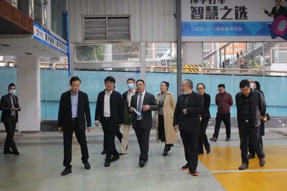 Warmly welcome the Department of Trade and Economic Statistics of the National Bureau of Statistics to visit Huanyu Automobile