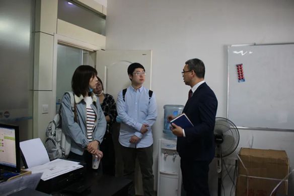Warmly welcome the second-hand car project team of Volkswagen Finance (China) Co., Ltd. to visit us