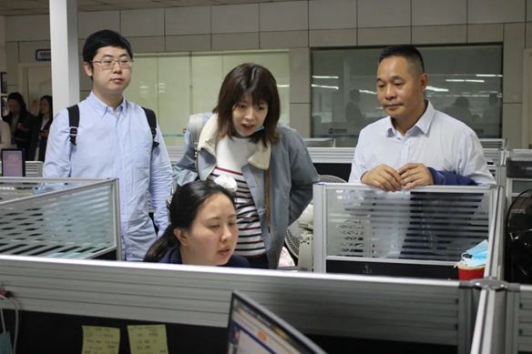 Warmly welcome the second-hand car project team of Volkswagen Finance (China) Co., Ltd. to visit us