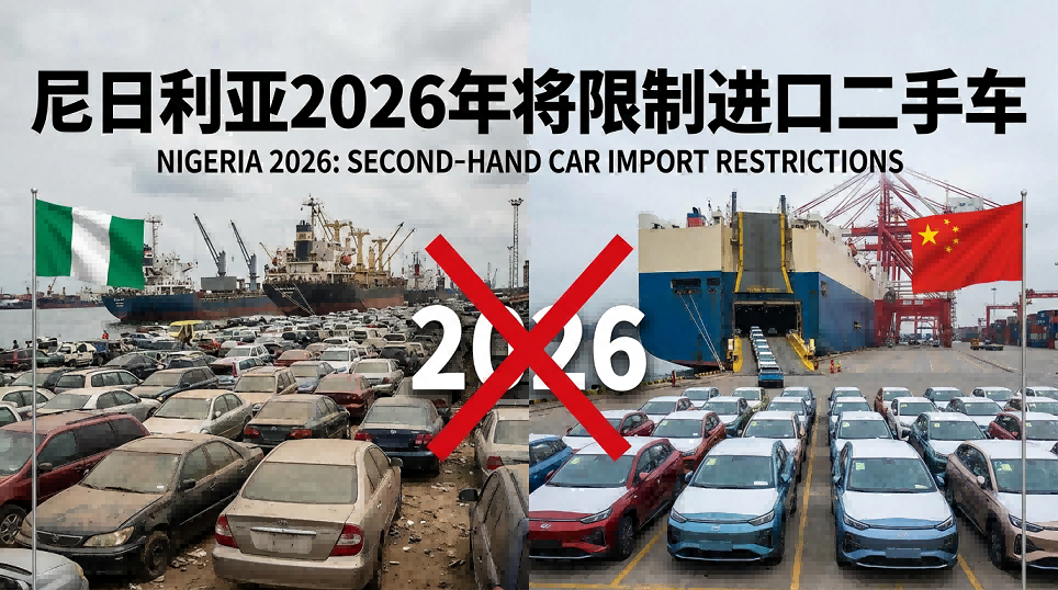 Nigeria will restrict the pre-export certification of imported used cars into a hard threshold in 2026