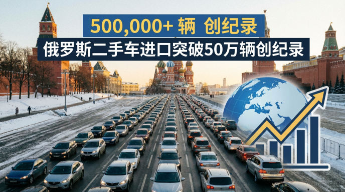 Russia's used car imports will exceed a record of 500,000 in 2025: sources from China surge 3.5 times