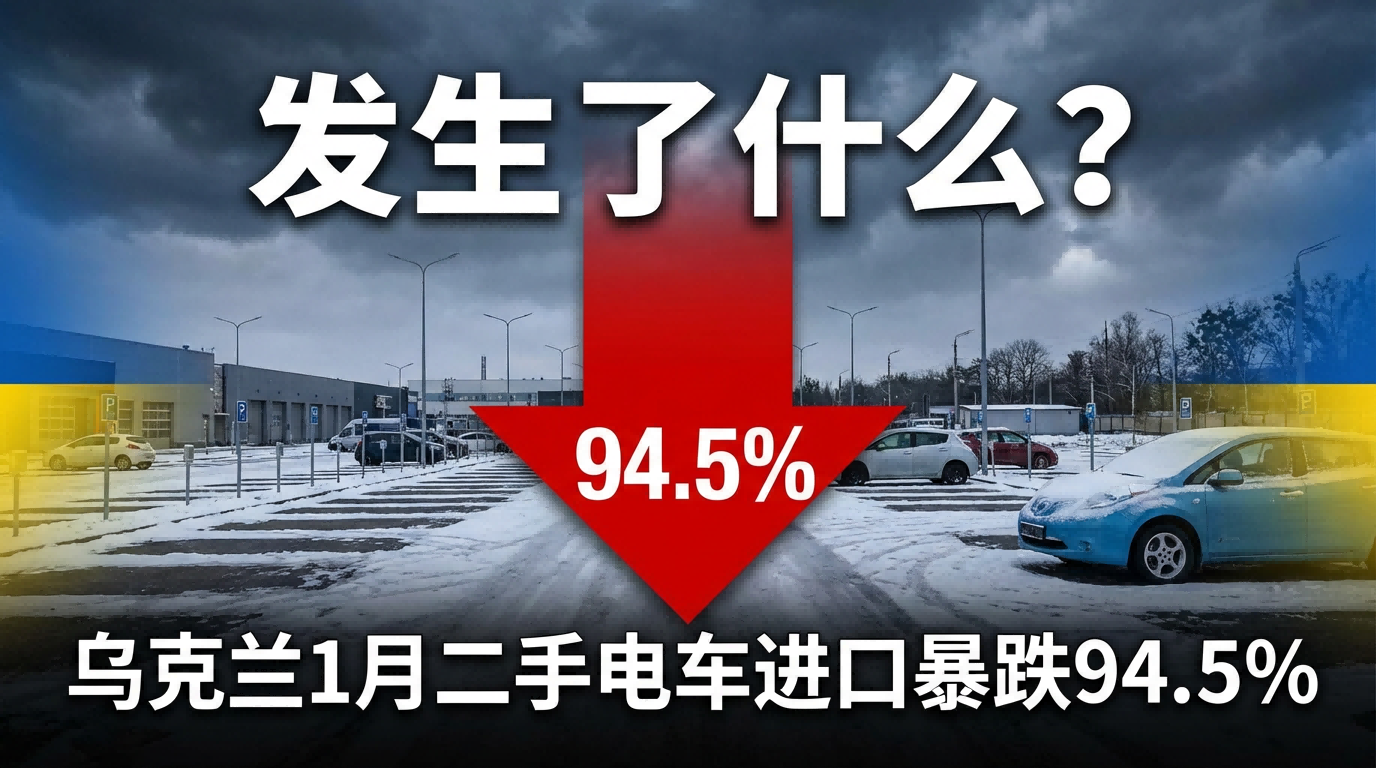 What happened? Ukraine's second-hand tram imports plunged 94.5% in January