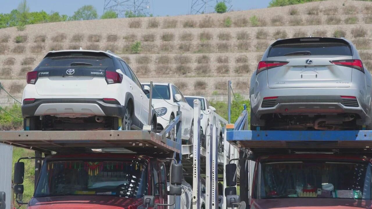 The export of used cars at Suifenhe Port has strong momentum and trade with Russia has ushered in both volume and quality increases