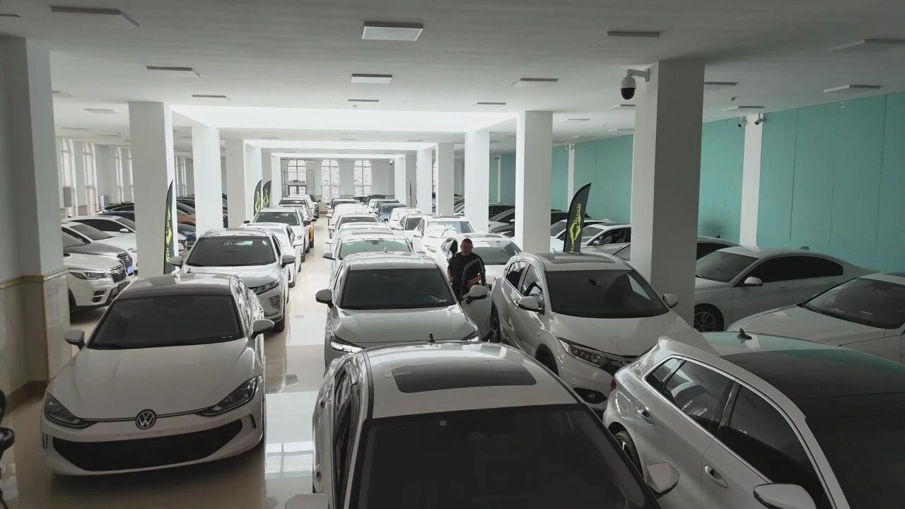 The export of used cars at Suifenhe Port has strong momentum and trade with Russia has ushered in both volume and quality increases