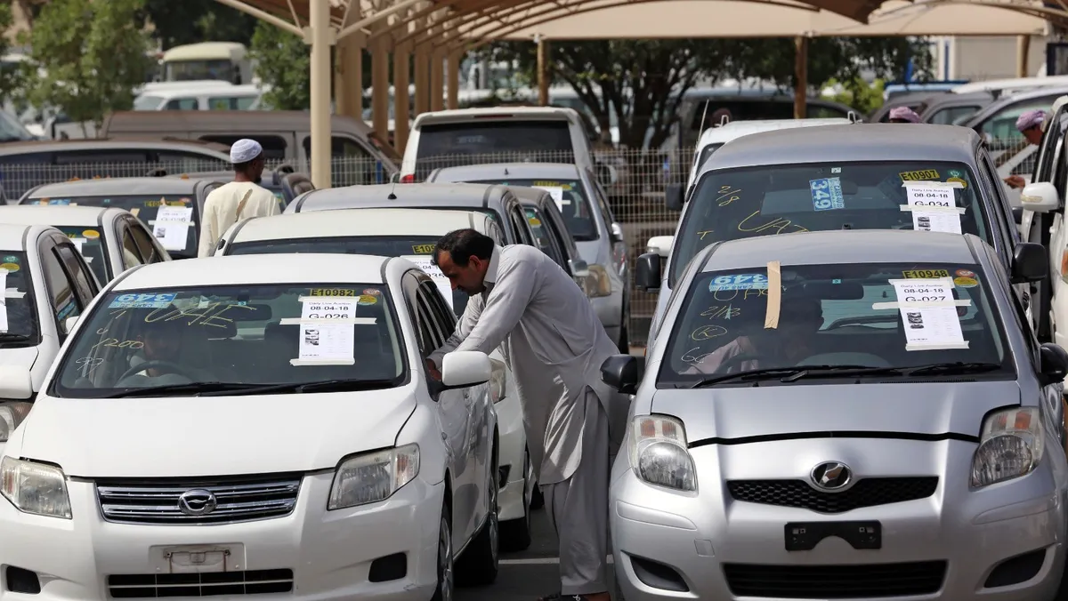 War heats up used cars in Dubai: 55,000 vehicles flowed into Iran in half a year, and 80% passed through the United Arab Emirates
