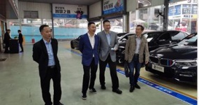 Warmly welcome the leaders of the Banan District Commerce Committee to visit Huanyu to guide the work