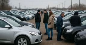 Russians queue up to buy 
