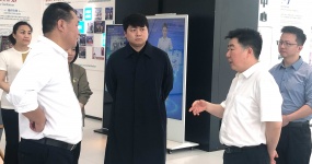 Ran Renjun, member of the Standing Committee of the District Party Committee and Secretary of the Political and Legal Committee, visited Huanyu Base to listen to suggestions, cheer up, and look forward to 