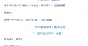 二手车出口利润有多高？怎么算？一张表算清所有费用？