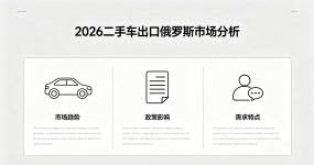 Analysis of the Russian market for used cars exported in 2026
