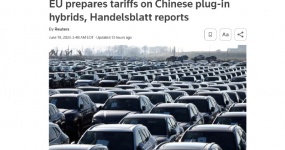EU will impose tariffs on China cars again